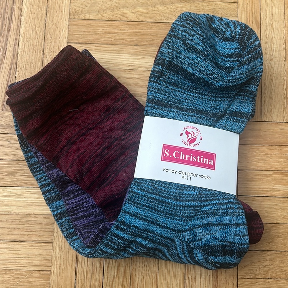 S.Christina Knee High Socks - 3-pack